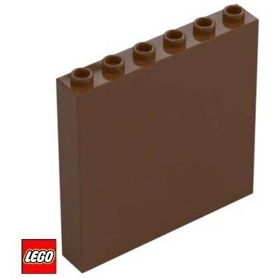 LEGO® 59349 Velký Panel, Stěna 1x6 - Výška 5 Světle-Hnědá
