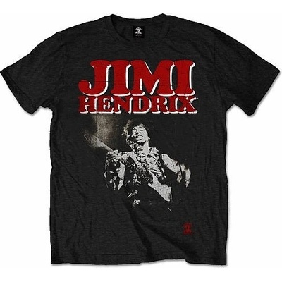 Jimi Hendrix tričko Block Logo