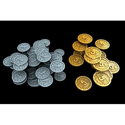 Old Dawg Kovové mince ke hře Nukleum