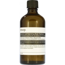 Aesop Geranium Leaf Hydrating Body Treatment koncentrovaný hydratační a masážní tělový olej 100 ml