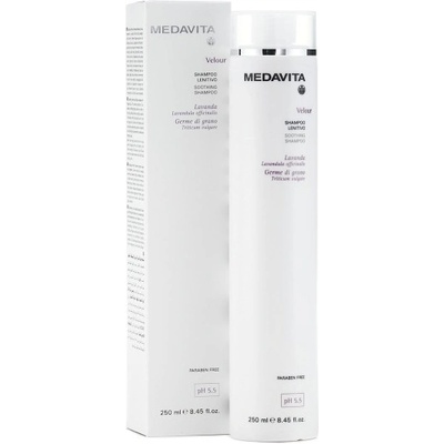 Medavita Velour šampon pro citlivou pokožku hlavy Lenitivo uklidňující 250 ml