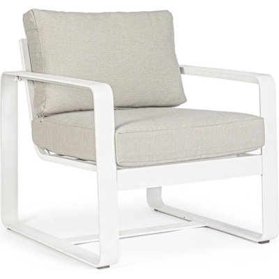 Bizzotto Merrigan фотьойл YK11 бял с възглавница (0663105)