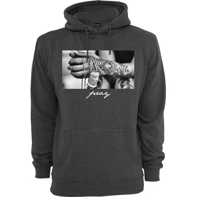 Mister Tee Мъжки суичър Mister Tee Pray 2.0 в сив цвятUB-MT492-00091 - Сив, размер XL
