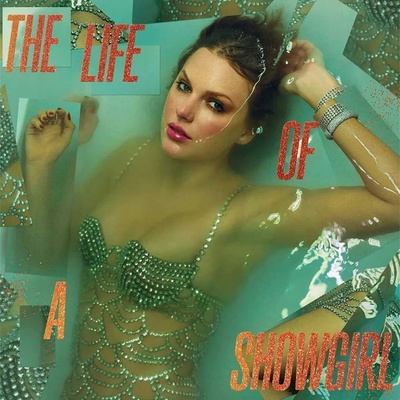 Taylor Swift - The Life Of A Showgirl (Portofino Orange Glitter Coloured) (LP) (0602478225260)
