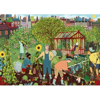 Ravensburger - Puzzle The Allotment - 1 000 piese