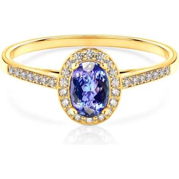 Image 1 of SAVICKI Пръстен Blue Lagoon: злато, танзанит