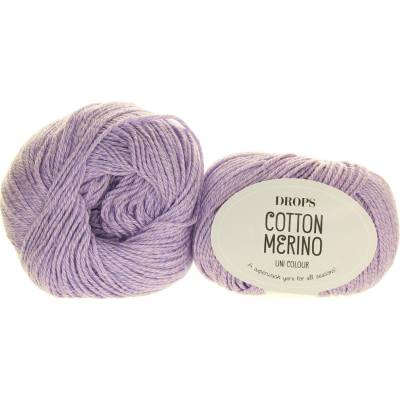 Drops Cotton Merino 31 jemná lila