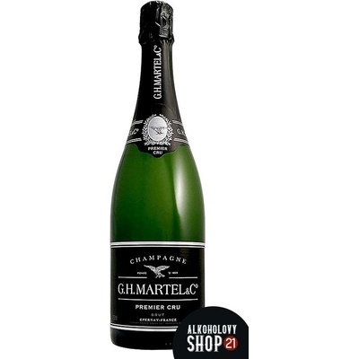 G.H.Martel & Co Premier Cru brut Champagne 12% 0,75 l (holá láhev)