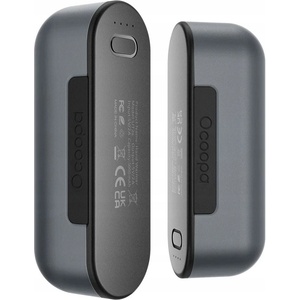 Ocoopa Нагревател за ръце с Power Bank, Type-C, електрически, магнитен дизайн, MagTwin, 2x 5000mAh - Ocoopa (UT2S-GY) - сив