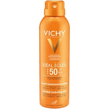 Vichy Capital Solei neviditeľný hydratačný spray SPF50 200 ml
