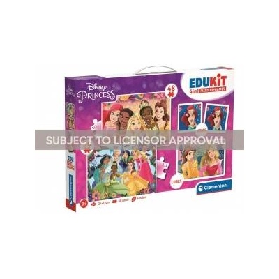Clementoni Puzzle set Clementoni Princess 18297, 24 cm x 17 cm