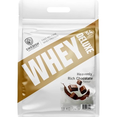 Swedish Supplements Whey Protein Deluxe [1800 грама] Шоколадов рай
