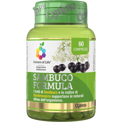 Optima Naturals Таблетки от черен бъз - 60 таблетки