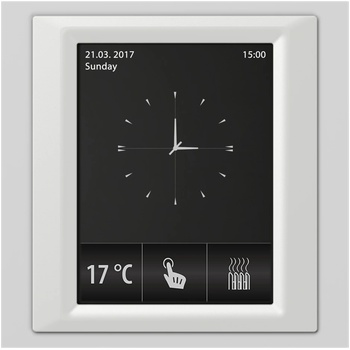 ELKO EP RF Touch-W Сензорно устройство за управление Алуминий Лед-металик Светло сив (RFTW-AAL-BIC-CLG)