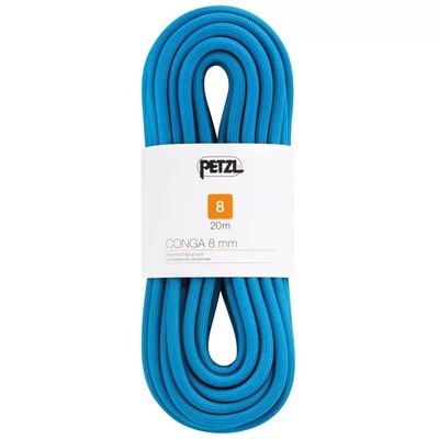 Petzl Помощно въже PETZL Conga 8mm 20m blue