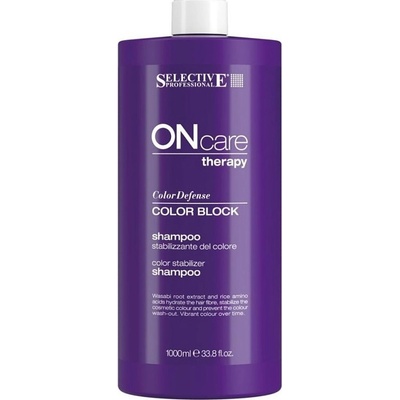 Selective ON Care Color Block Shampoo šampón šampón pre stabilizáciu farby vlasov 1000 ml