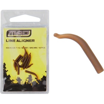 MAD Rovnátko háčku Line Aligner Short vel.7-10 hnědá 10 ks