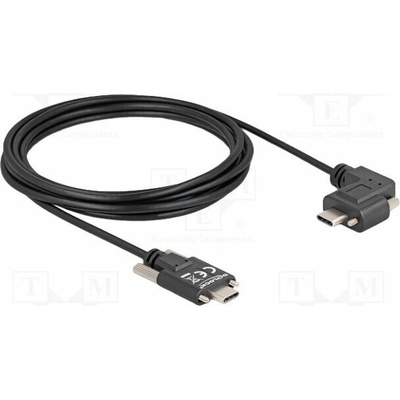 Delock 80958 USB 2.0 USB C vidlice USB C konektor 90° vlevo/vpravo