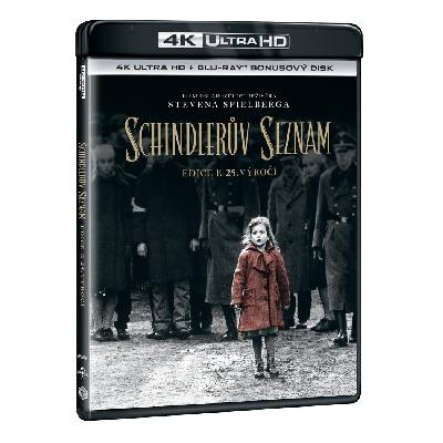 Schindlerův seznam výroční edice 25 let 2BD (UHD+BD bonus)