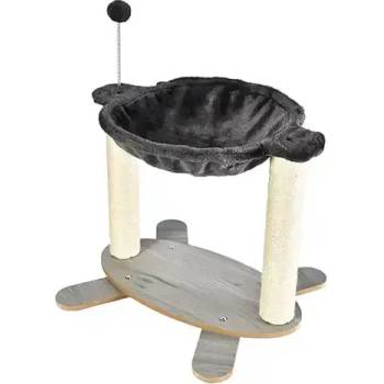 Image 1 of Катерушка за котки - кафяво-черна (f120230012)