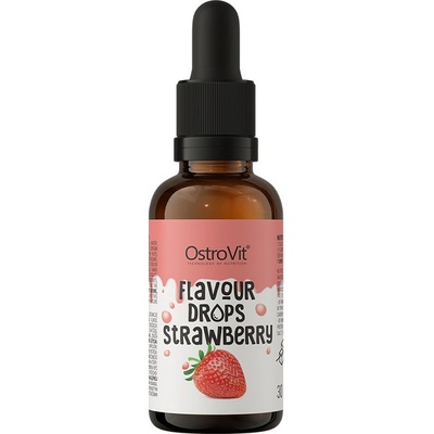 Ostrovit Kvapky s príchuťou St RAW berry 30 ml
