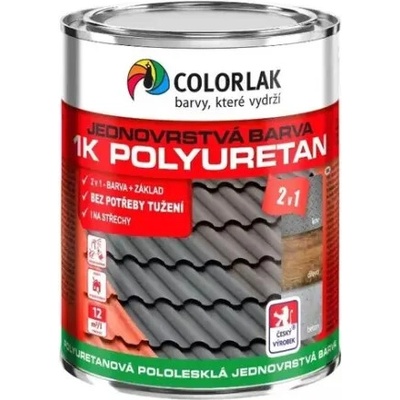 1K POLYURETAN U2210, RA L8002 hnědá 0,6l