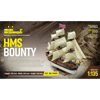 Image 1 of Mamoli Фрегата H. M. S. Bounty 1: 135 (MM01)