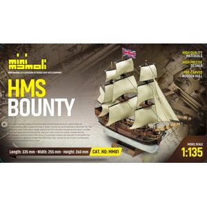 Mamoli Фрегата H. M. S. Bounty 1: 135 (MM01)