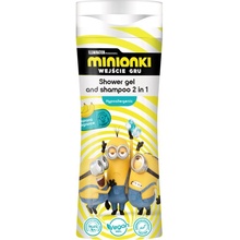 Minions The Rise of Gru sprchový gél a šampón 2 v 1 pre deti 3y+ Banana 300 ml