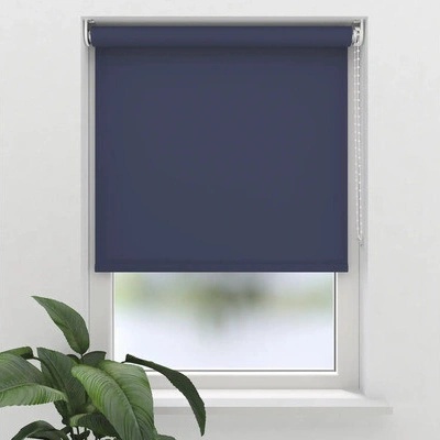 SOLUNA Roleta denná T8 tmavomodrá 240x190 cm, vrátane držiakov na rám okna