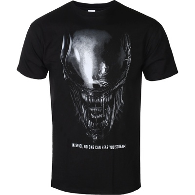 NNM Мъжка тениска Alien - Close Up - Black - ALI09874TSB