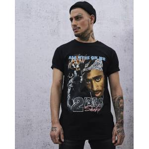 NNM мъжка тениска Tupac - Retro - Black - MT621