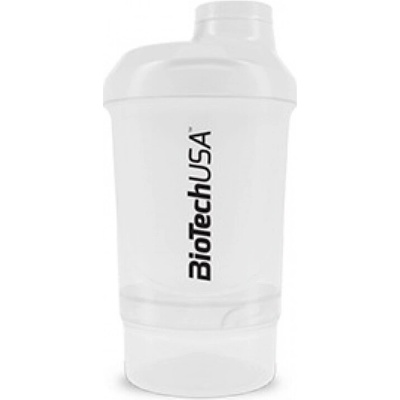 Šejker Nano biely - 300 ml + 150 ml - BioTech USA