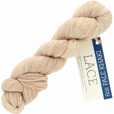 Malabrigo Lace Pale khaki 602 ružovkastá béžová
