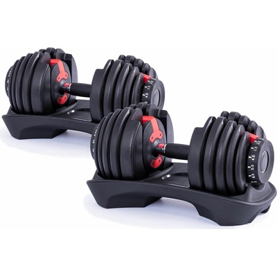 VIFITO Vario Set nastavitelných činek 2 x 2,5-24 kg