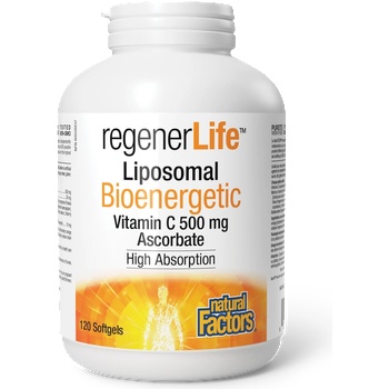 Natural Factors Regener Life Липозомен Витамин С с повишена бионаличност 120 софтгел капсули | Natural Factors (1357 NF)