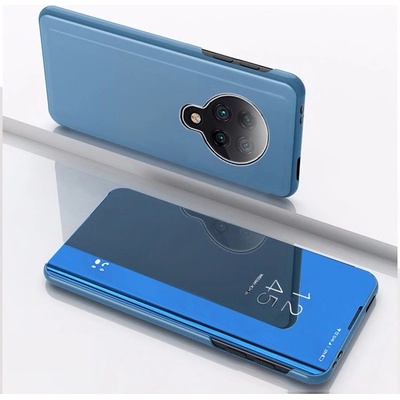 Púzdro SES Zrkadlové silikónové flip Xiaomi Poco F2 Pro - modré