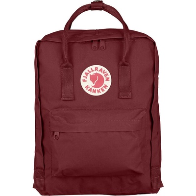 Fjällräven Kånken 16l červená/biela