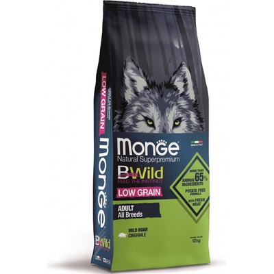 Monge BWild Low Grain All Breeds Adult diviak 2,5 kg