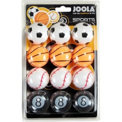 JOOLA Топчета за тенис на маса JOOLA Balset Sport BL, 12 бр