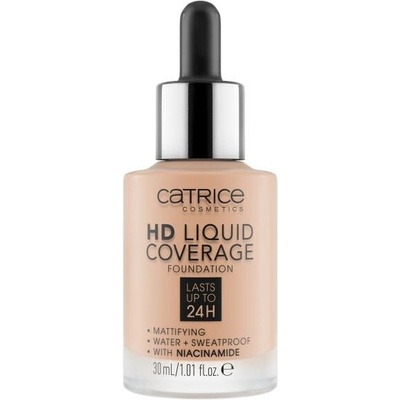 Catrice Tekutý make-up HD Liquid Coverage Foundation 020 Rose Beige 30 ml