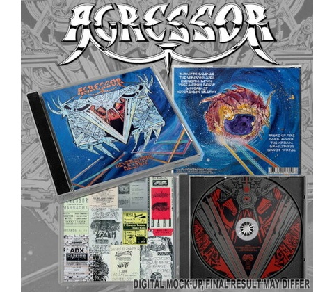Agressor - NEVERENDING DESTINY CD