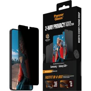 Panzer Стъклен протектор PanzerGlass - 2-Way Privacy w. FASTFIT IN-A-BOX, Galaxy S26 Plus (5715685033926)