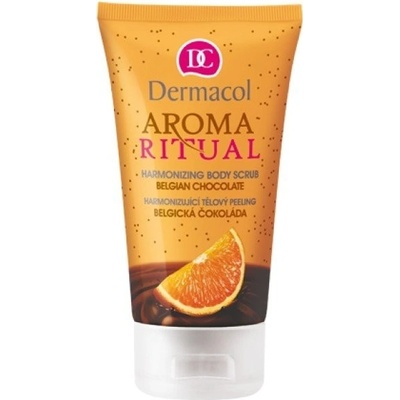 Dermacol Aroma Ritual harmonizující tělový peeling Belgická čokoláda 150 ml – Zboží Dáma