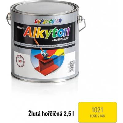 Alkyton Hladký lesk 0,75 l žlutá hořčičná