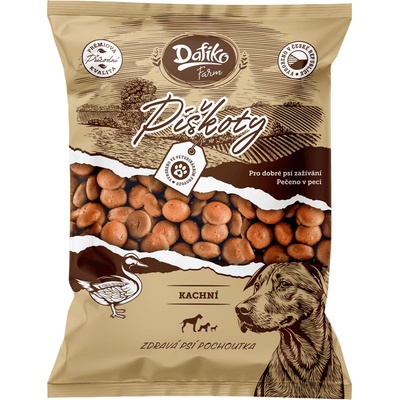 DAFIKO Dentos Piškoty s kachním mäsom 300 g