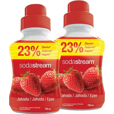 Sodastream zelený čaj/jahoda 0,5 l sirup s príchuťou zelený čaj jahoda 0,5 l