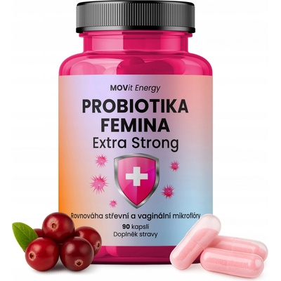 MOVit Energy Probiotika Forte pro ženy 60 kapslí