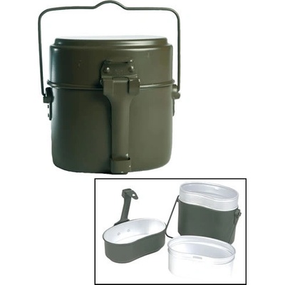 Mil-tec BW vojenský ešus set 3ks olivový