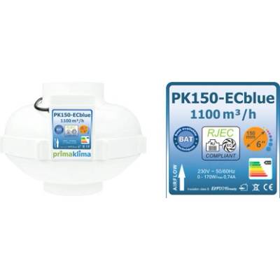 Prima Klima 150 EC - 1100 m3/h - Ø150 mm